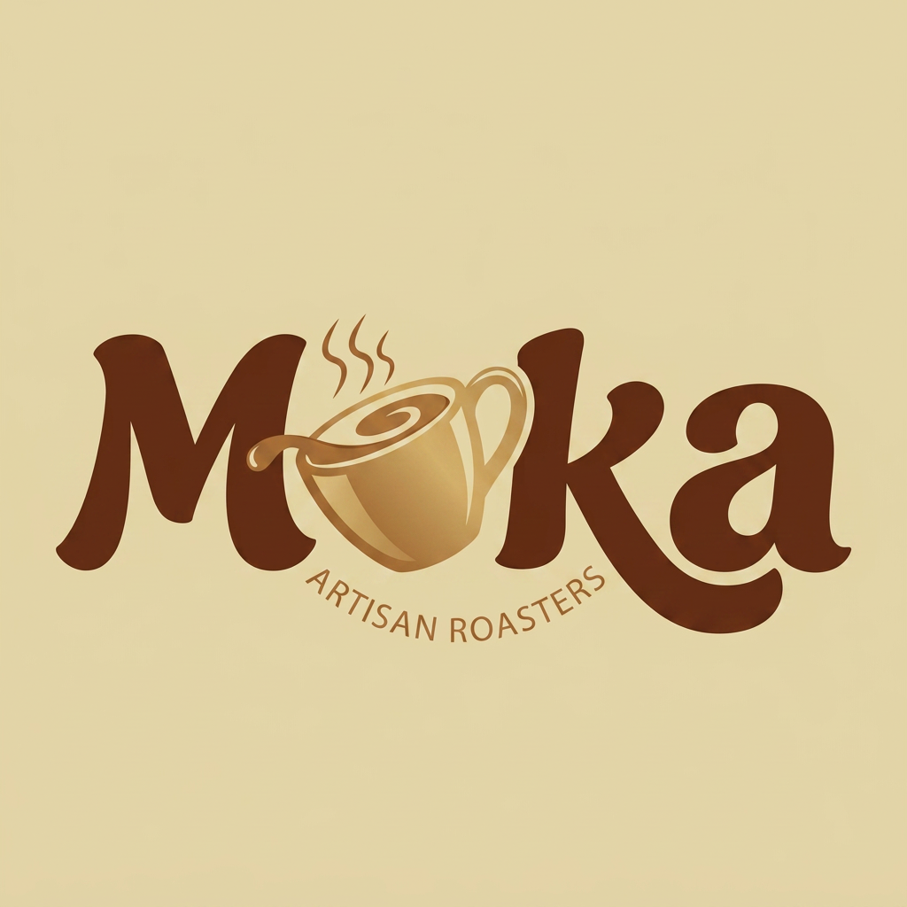 AI Design for create a coffee logo take this inpirfation
