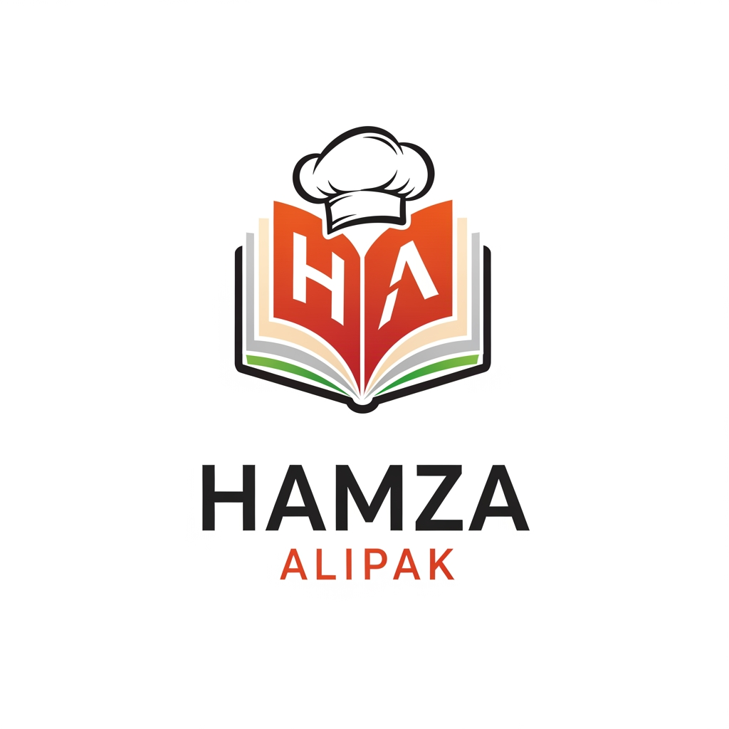 AI Design for hamza alipk" ko facebook per rakne kaleye logo banaw