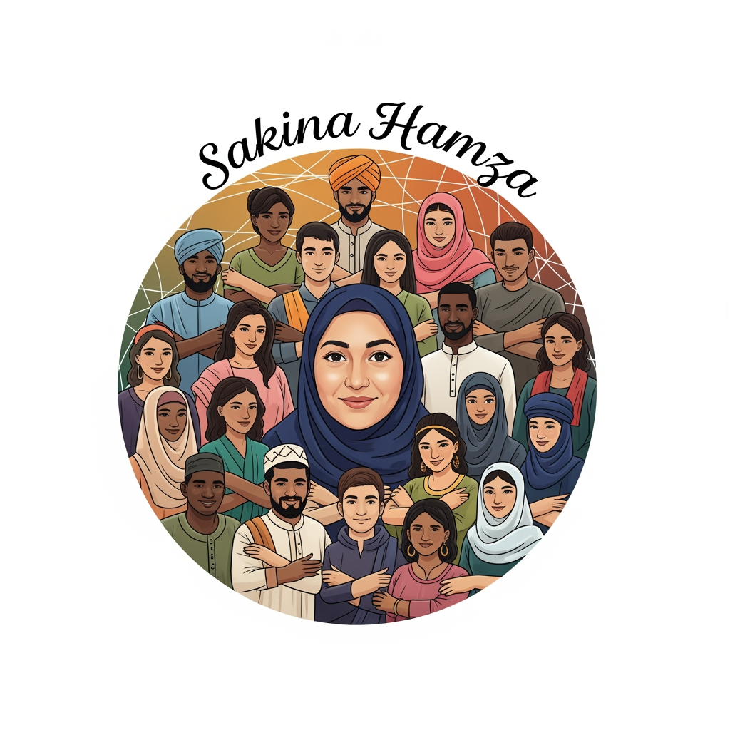 AI Design for sakina hamza" is ko nlogo ke sakel ma bajoo kam sa kam 15 logo bajoo