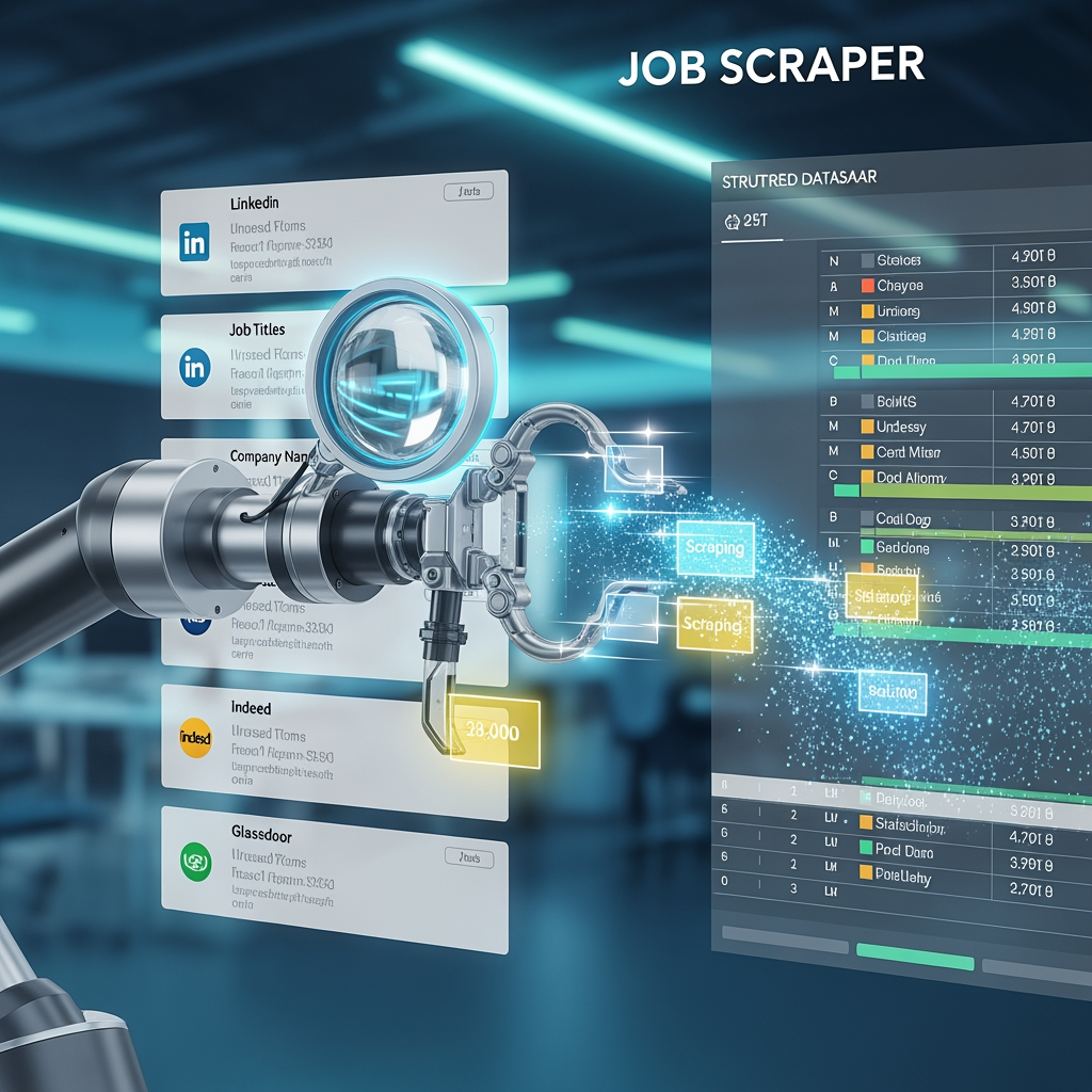 AI Design for job scraper