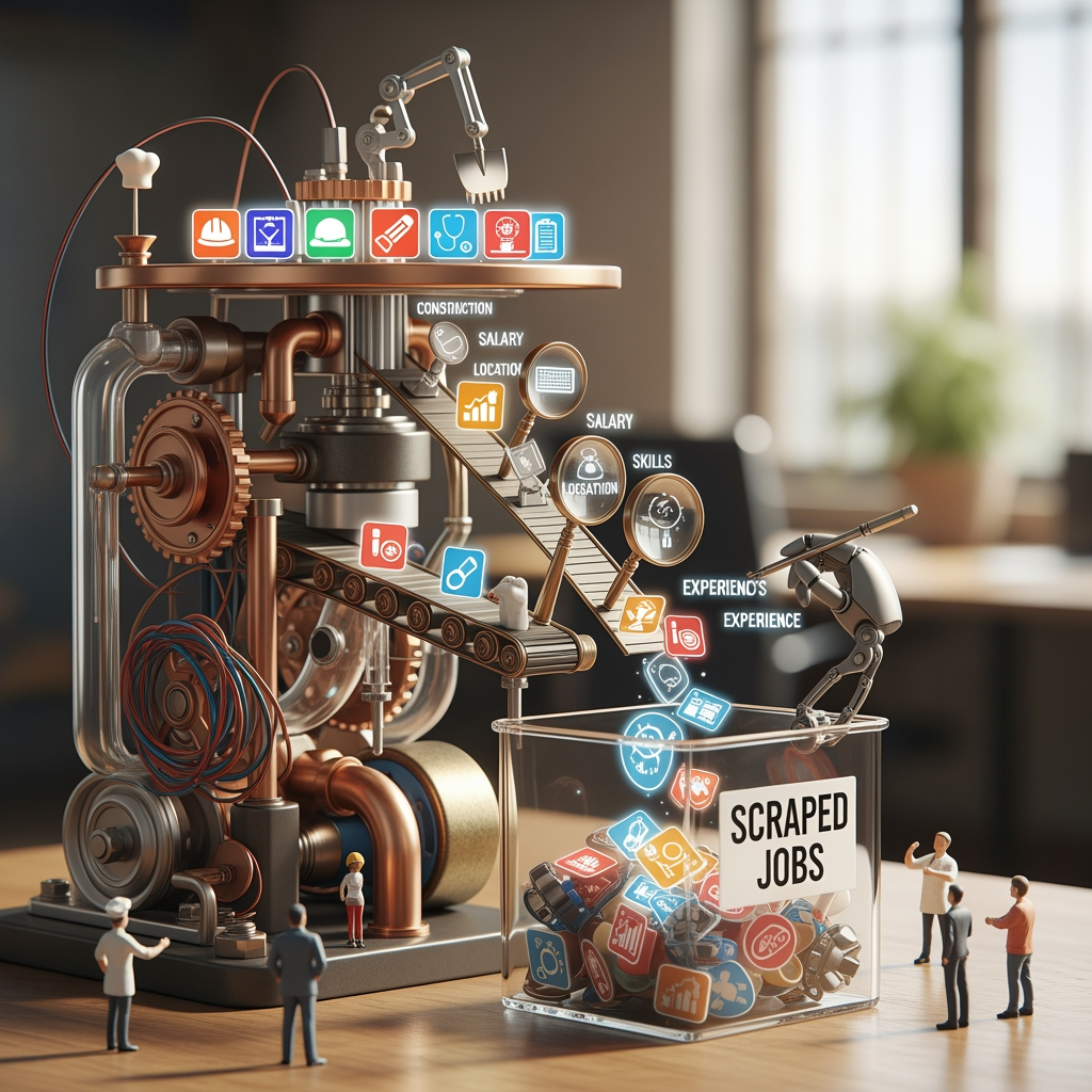 AI Design for job scraper