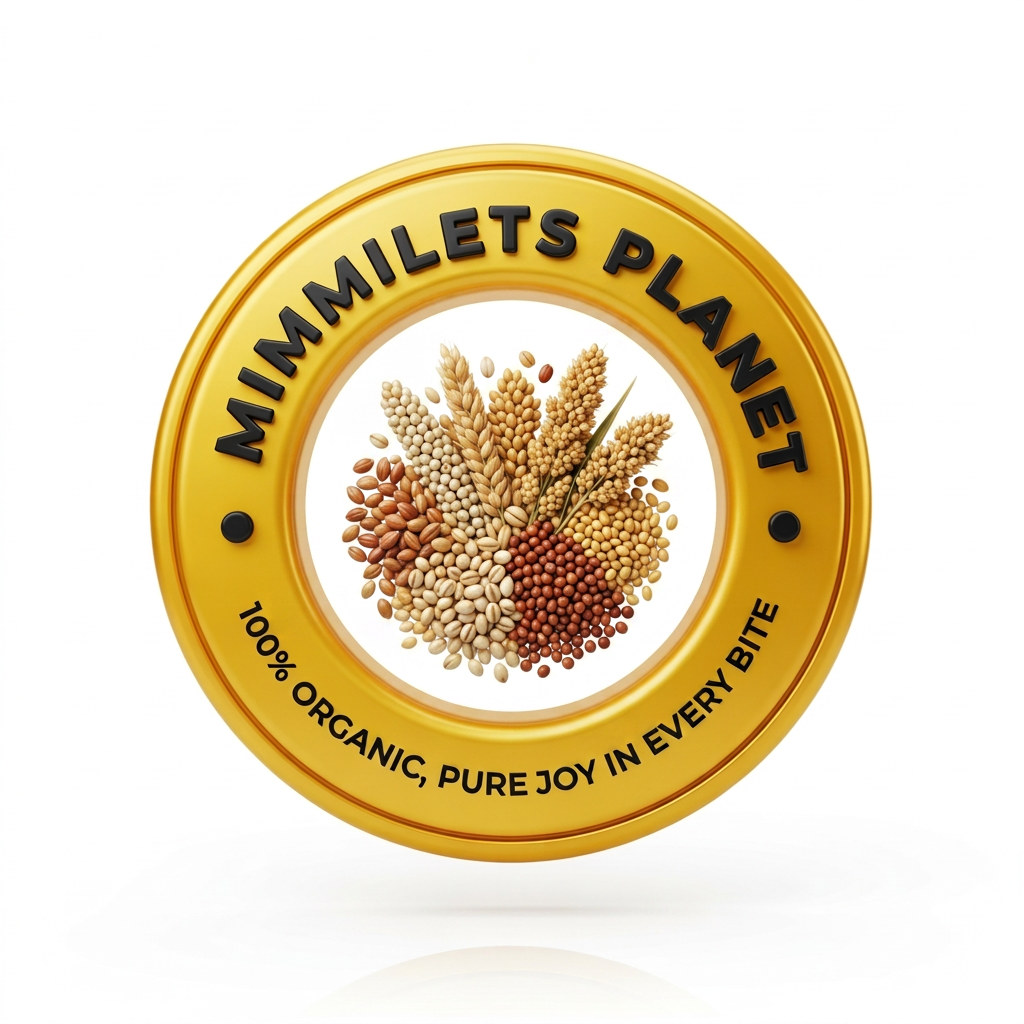 AI Design for Prompt: Chnage Center with millets instead of cake