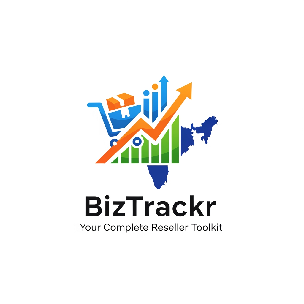 AI Design for Bilkul bhai, yeh raha poora context jo maine ab tak samjha hai:
App kis liye hai: Ye ek Indian e-commerce reseller/D2C seller ke liye poora business management tool hai — jo Meesho, Flipkart, Amazon jaise marketplaces pe saamaan bechte hain aur multiple courier partners (Delhivery, Ecom Express, Shadowfax, Xpress Bees, Blue Dart, E-Kart, waghera) ke through shipping karte hain.
Core Problem jo ye solve karta hai: Order aaya → shipping label PDF mila → uska data track karna, profit/loss nikalna, RTO/DTO/lost packages handle karna, inventory manage karna, courier ka performance dekhna — sab kuch manually Excel mein karna mushkil hai. Ye app sab automate/organize karta hai.
Poora feature set (10 tabs):
1. Order Tracker — PDF se bulk order import (scan karke), manual add, ya photo se scan; status track (Pending Pickup → Sent → RTO/DTO/Package Lost/Cancelled)
2. Profit/Loss — Business Summary (clickable drill-down), courier scorecard, repeat customers, SKU-wise P&L, sab automatic calculate hota hai
3. Expenses — General business kharcha (rent, salary, waghera) — standalone, P&L ko touch nahi karta
4. Courier Analytics — Manual courier-wise RTO/DTO performance tracking, weekly comparison, charts
5. Inventory — Stock, purchase/selling price, dead stock report
6. Vendor Ledger — Purchase records, payment given/received tracking
7. Returns — RTO/DTO/Package Lost ka dedicated scan-and-confirm workflow (barcode scan karke turant register)
8. Data — Backup/restore, health check, reset
9. Settings — Language (English/Hinglish/Hindi/Gujarati), theme, PIN lock (owner + staff), courier list, feature toggles
Extra polish jo humne add kiya:
* Multi-account support (alag-alag seller IDs ka data alag track hota hai)
* 4-language system, dark/light themes
* Onboarding tour + har tab pe help guide
* Calculator aur Sticky Notes (fun/utility add-ons, koi calculation se connected nahi).(ab mere contex k hisab se mera app logo design karo n )