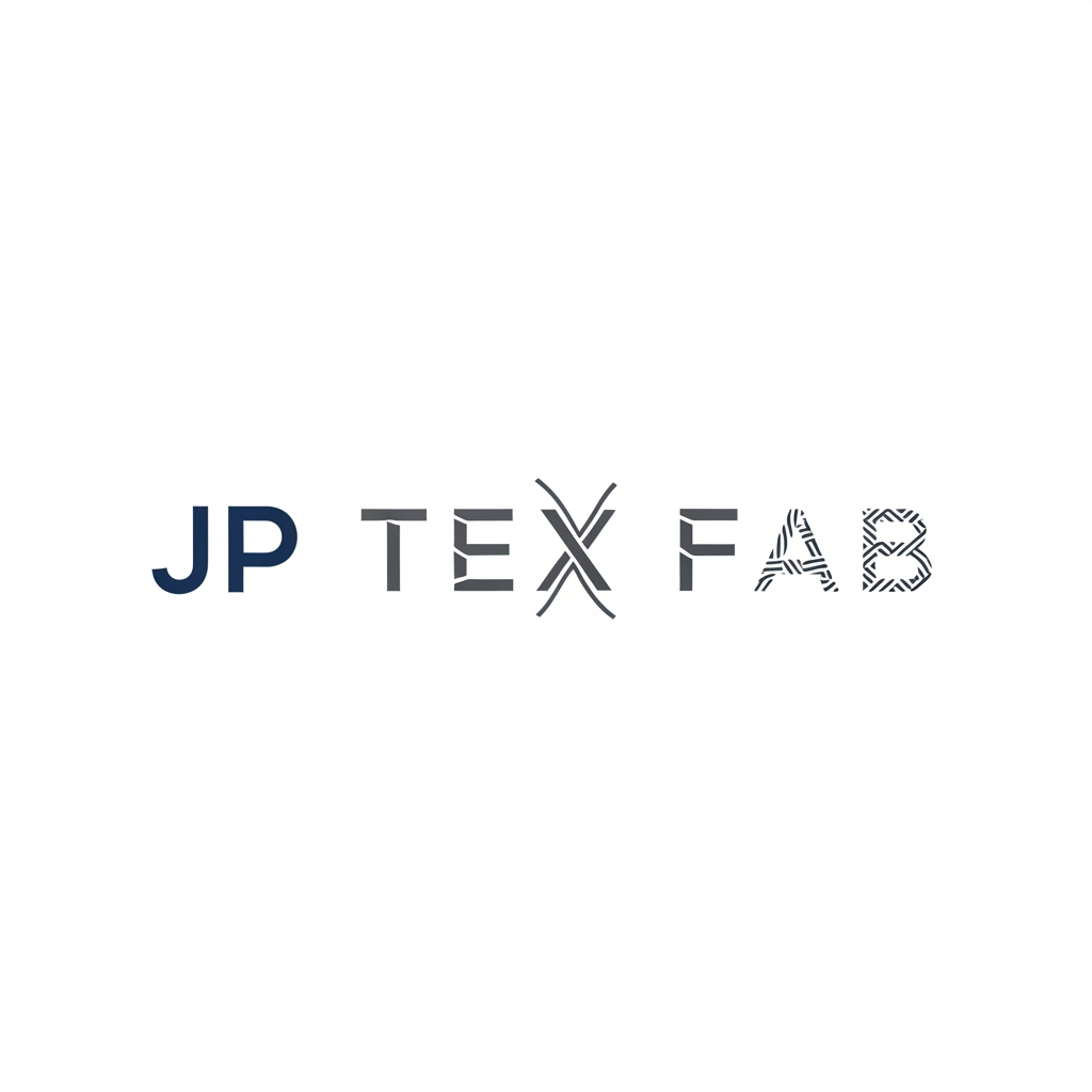 AI Design for make logo  J P TEX FAB ( i want background transparent )