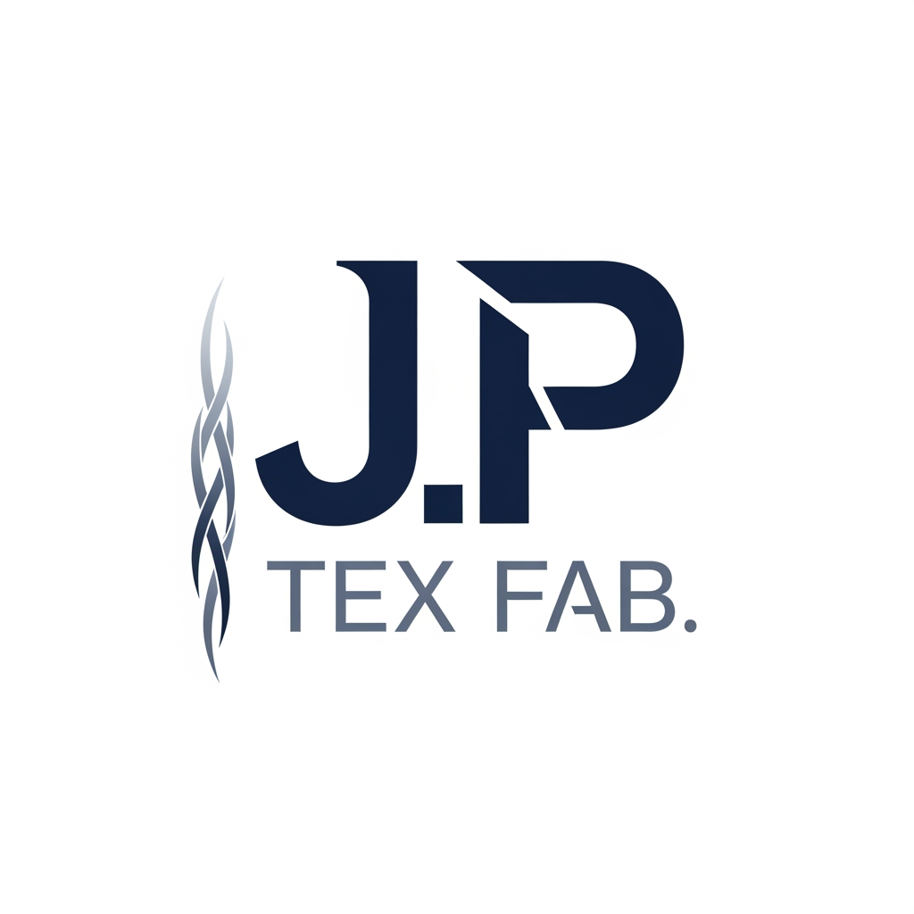 AI Design for make logo  J P TEX FAB ( i want background transparent )