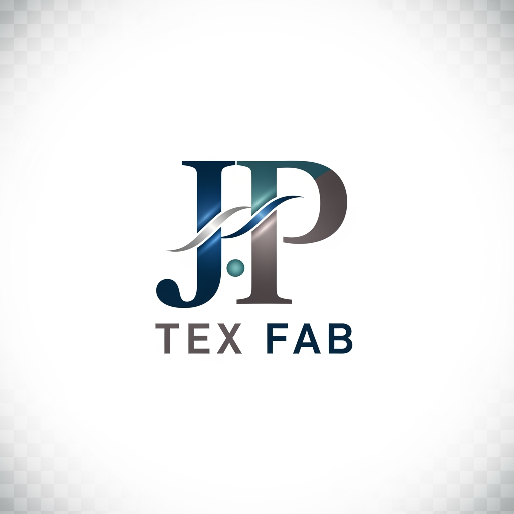 AI Design for make logo  J P TEX FAB ( i want background transparent )