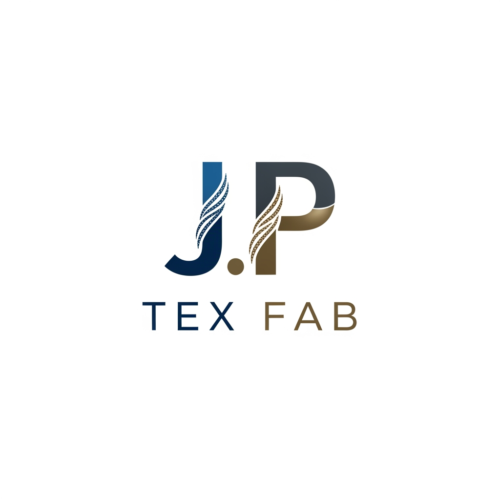 AI Design for make logo  J P TEX FAB ( i want background transparent )