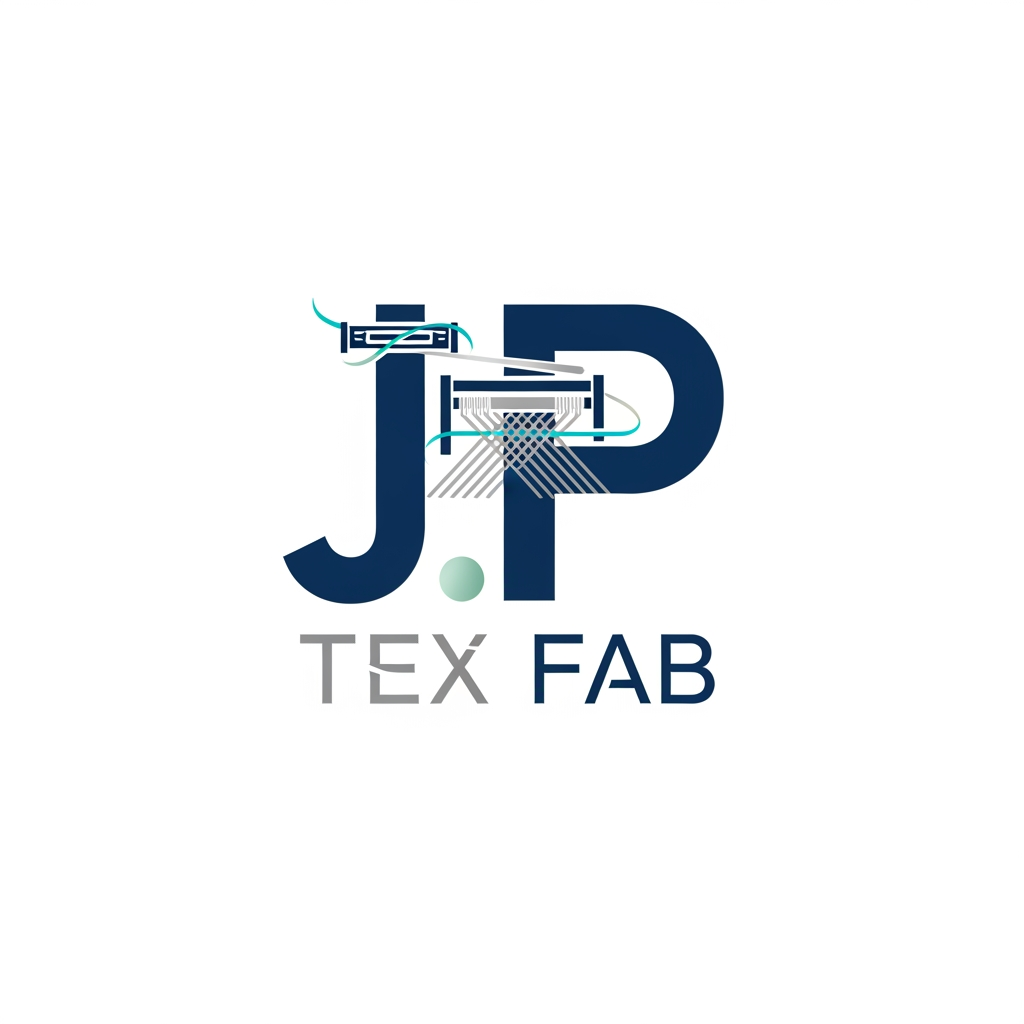 AI Design for make logo  J P TEX FAB ( i want background transparent )