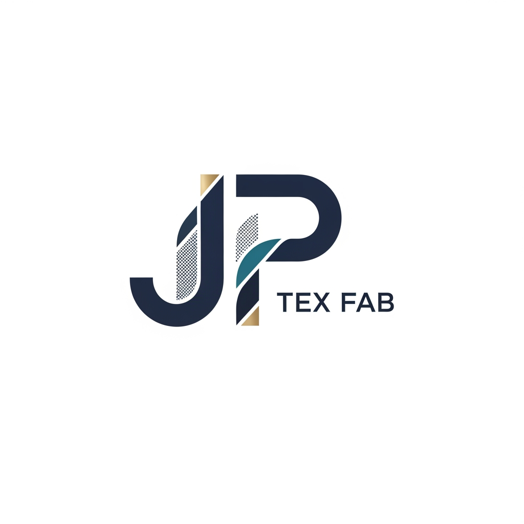 AI Design for make logo  J P TEX FAB ( i want background transparent )