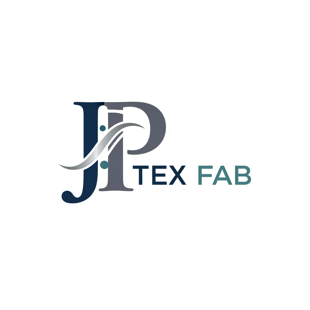 AI Design for make logo  J P TEX FAB ( i want background transparent )