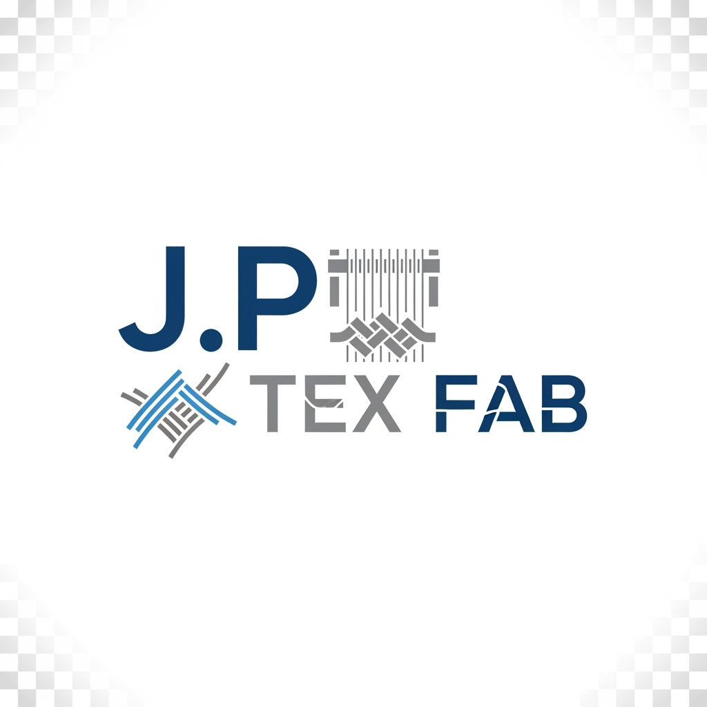 AI Design for make logo  J P TEX FAB ( i want background transparent )