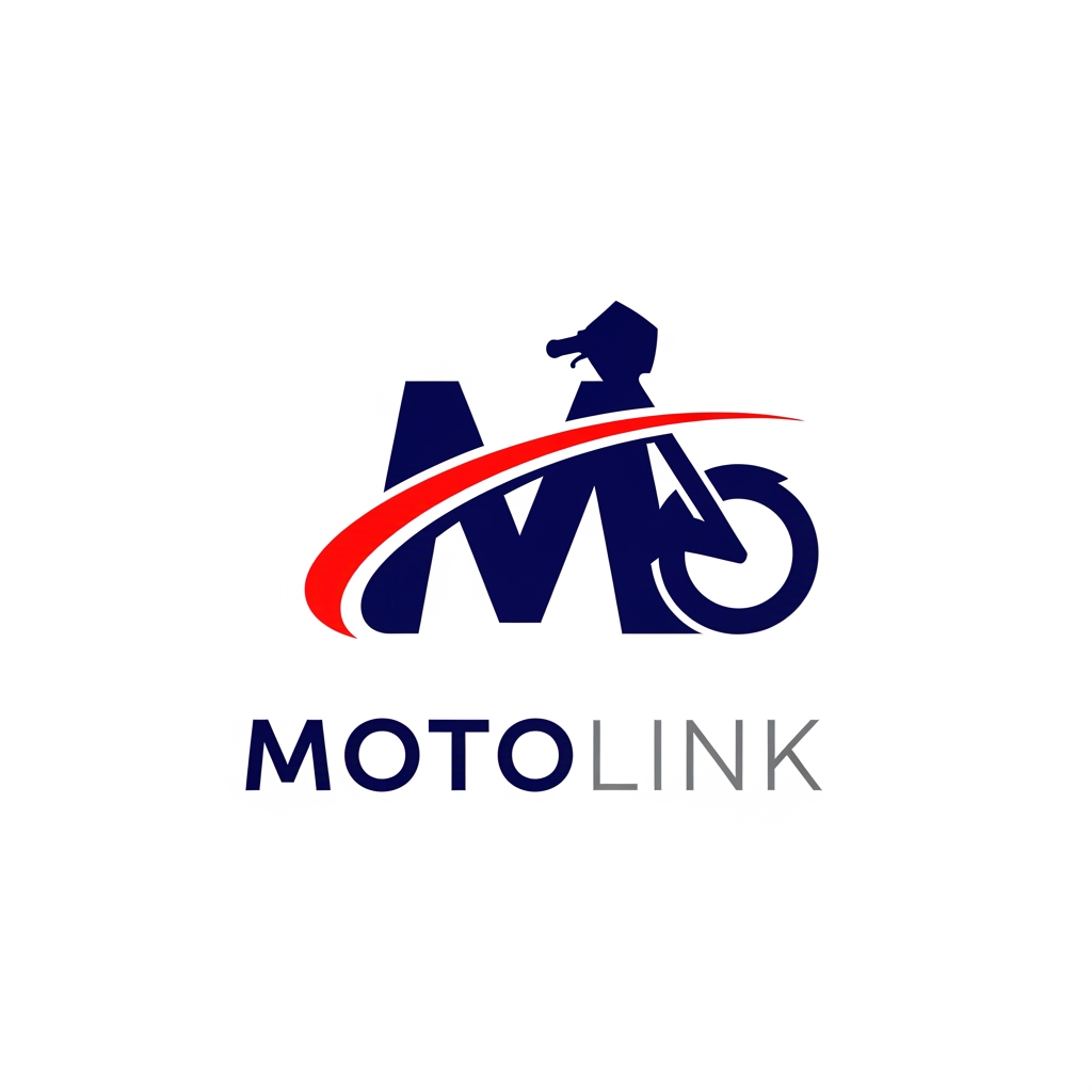 AI Design for Create a logo for Motolink
Primary: Deep Navy Blue (#123B72) — trust and professionalism
Accent: Bright Red (#D62828) — energy and action
Background: White
Secondary: Light Gray (#F5F7FA)

MotoLink helps customers purchase a new two-wheeler by connecting them with the right dealership, arranging the best finance options, comparing offers across brands, and simplifying the complete buying process.
MotoLink itself is not a finance company, dealership, or NBFC. It acts as a trusted advisor and facilitator.