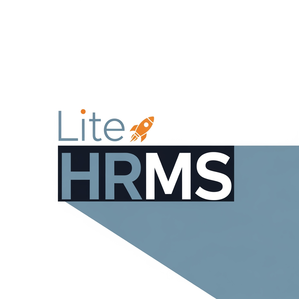 AI Design for Create a logo For Lite HRMS Hr Management platform Create Morethen 10 imwant to text based logo create Different Style in Modern typography Dont use symbols use only texes add single rocket only