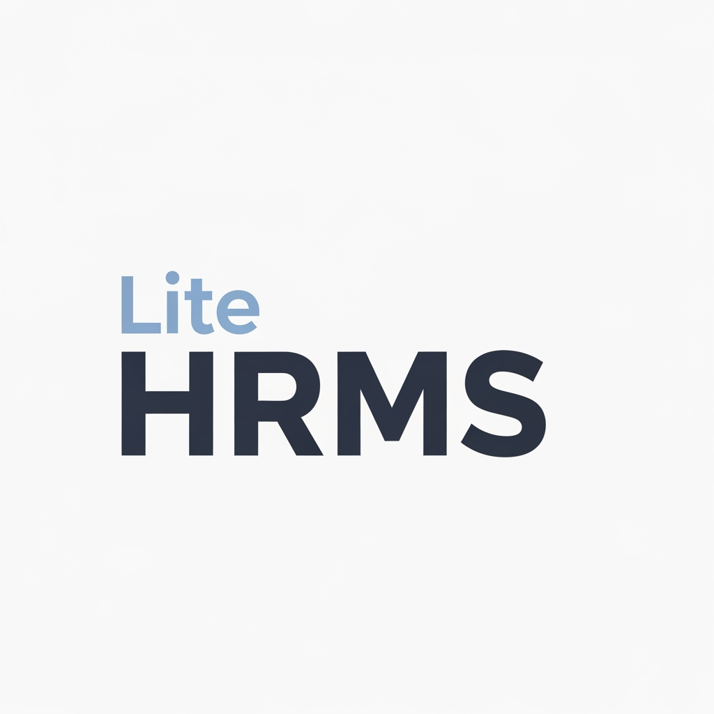 AI Design for Create a logo For Lite HRMS Hr Management platform Create Morethen 10 imwant to text based logo