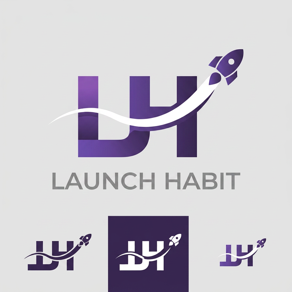 AI Design for i need a logo for Website the key was L,H are design the best formet of the design