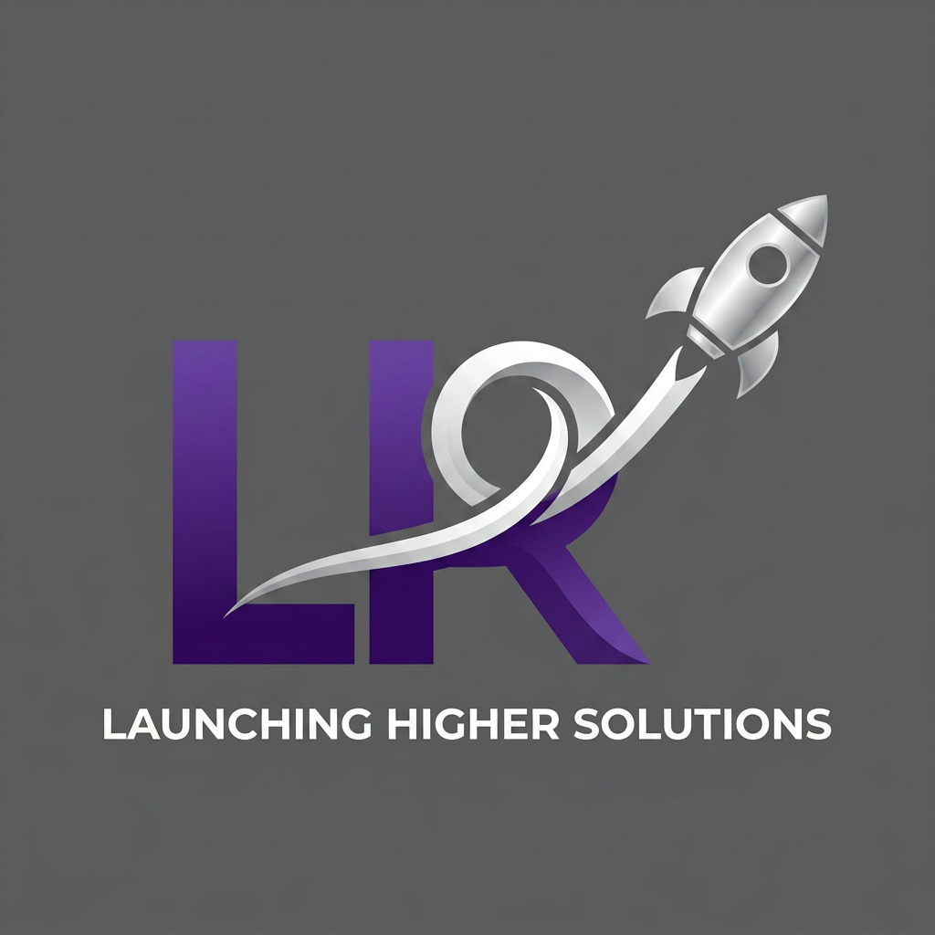 AI Design for i need Professsional and Modern and clear understanding logo redesign L and H and R (or) L and H