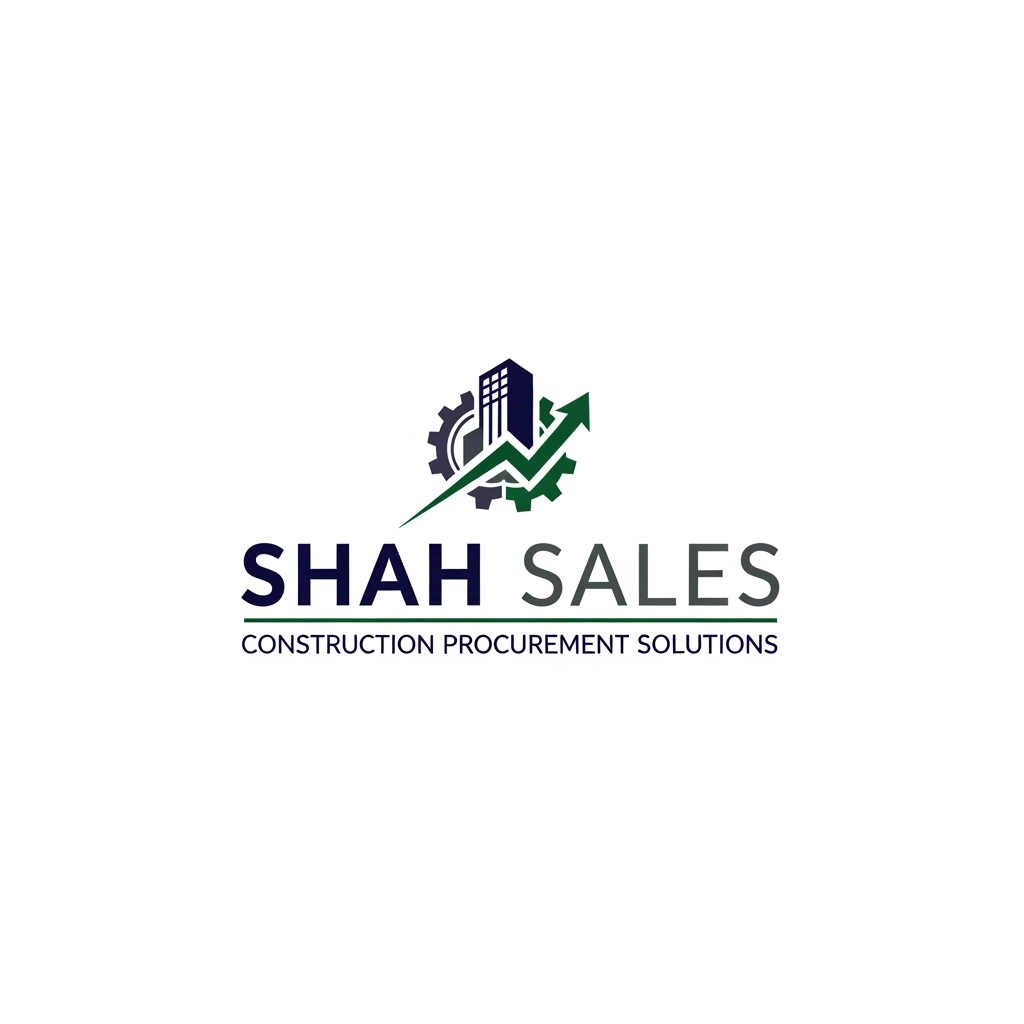 AI Design for a construction procurment firm named shah sales