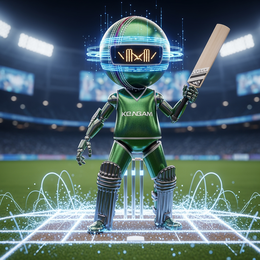 AI Design for ai avtar create for cricket