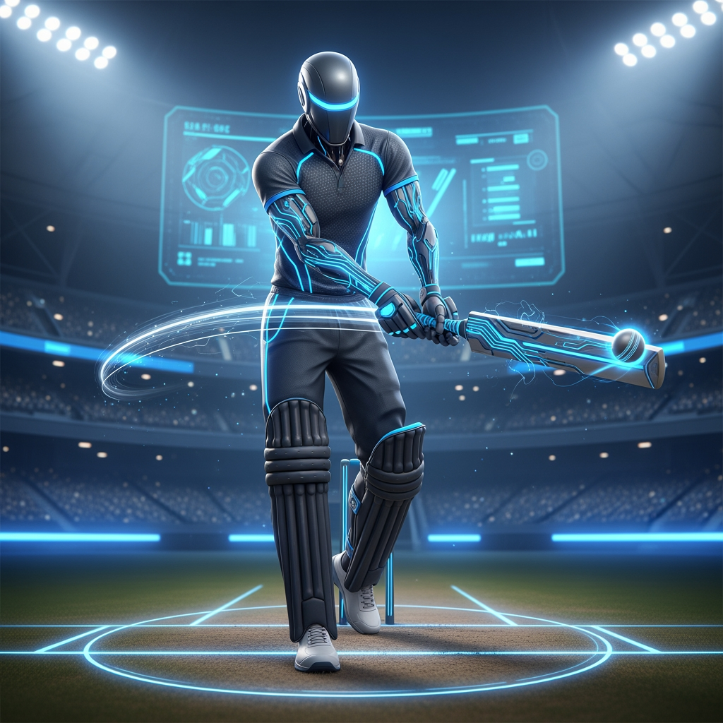 AI Design for ai avtar create for cricket
