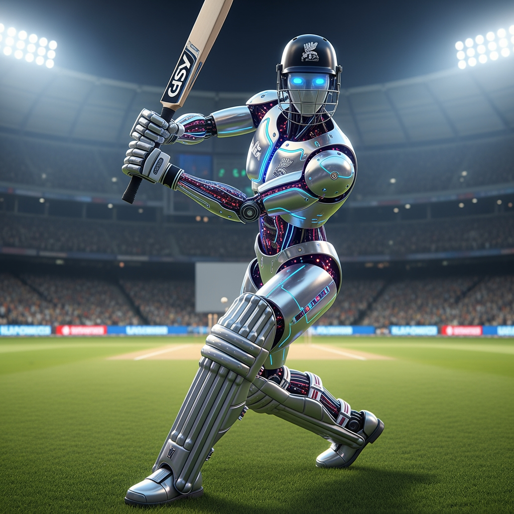 AI Design for ai avtar create for cricket