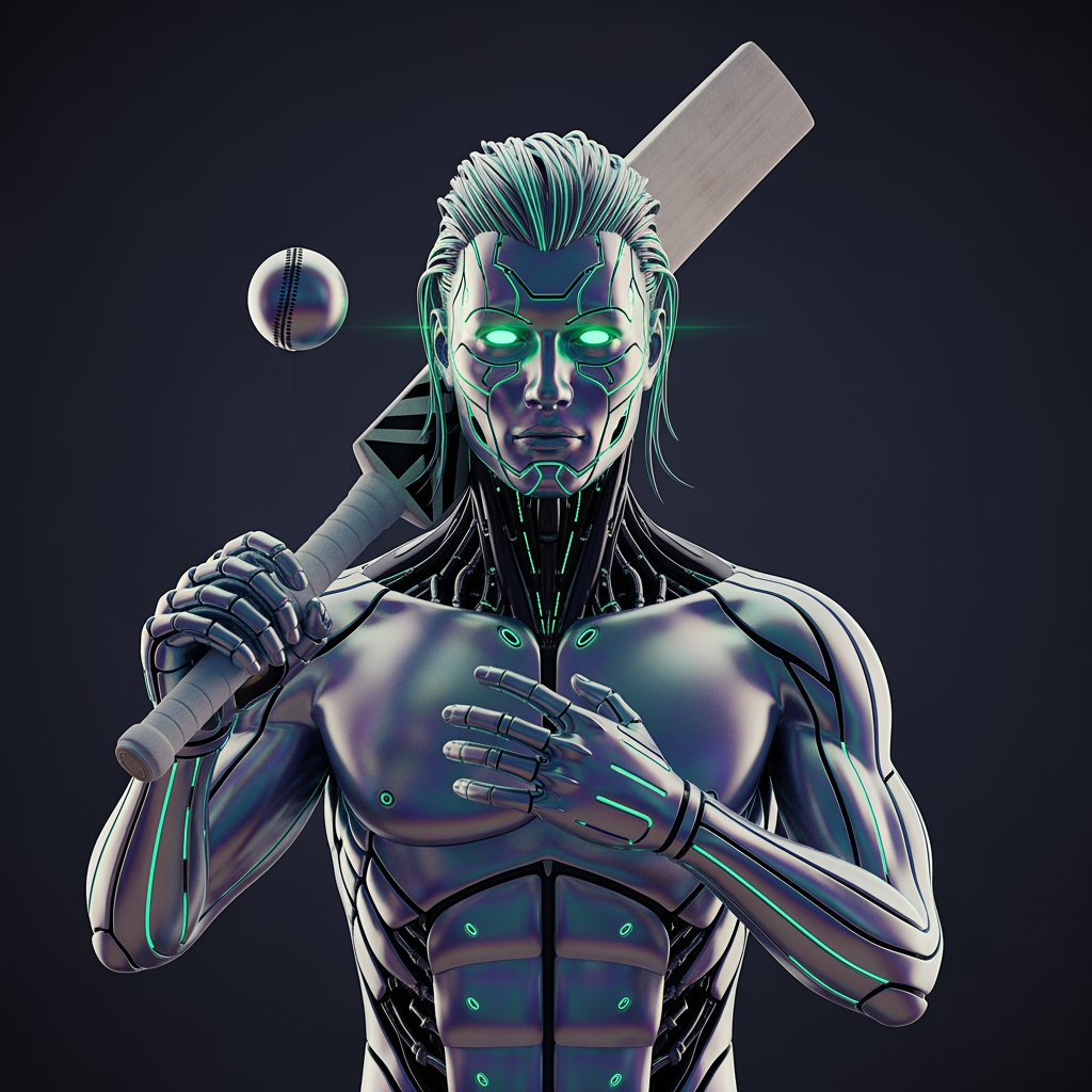 AI Design for ai avtar create for cricket