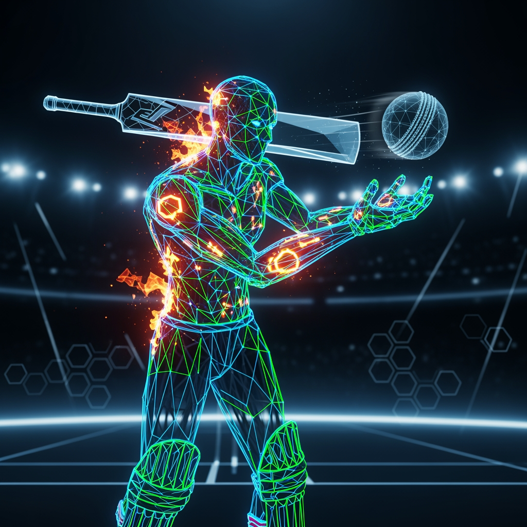 AI Design for ai avtar create for cricket