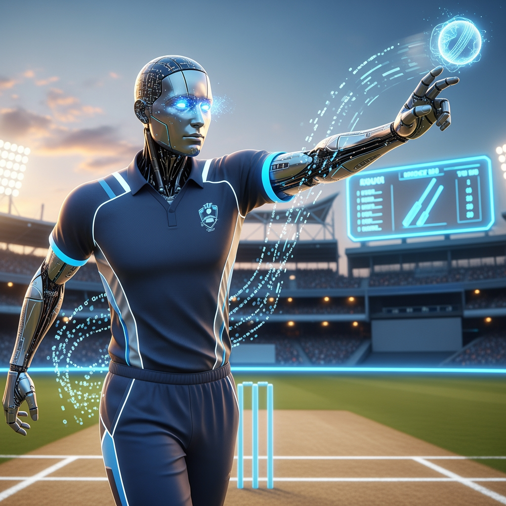 AI Design for ai avtar create for cricket