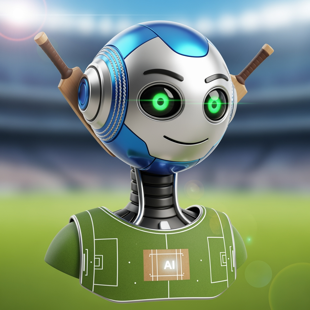 AI Design for ai avtar create for cricket