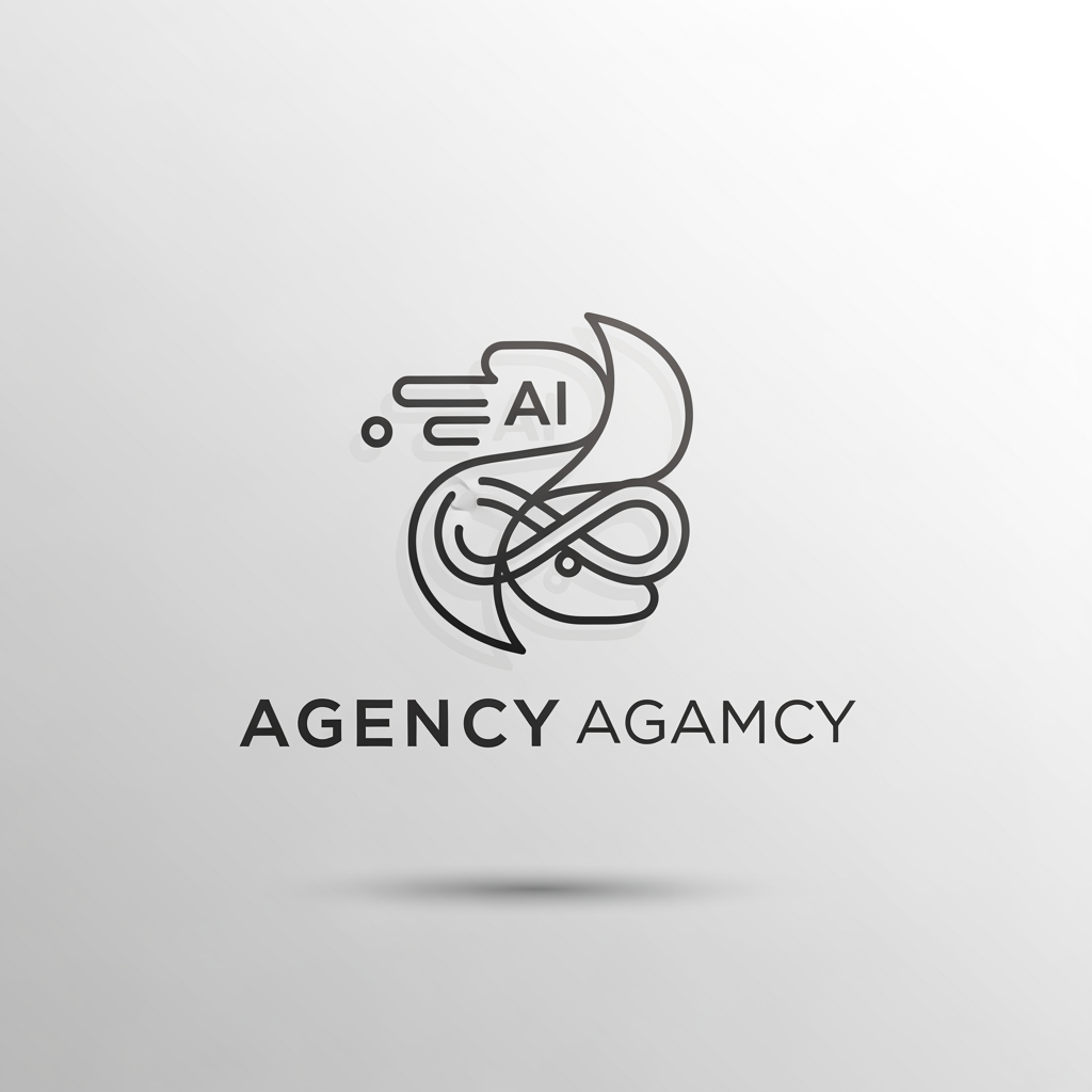 AI Design for A clean, luxurious, minimalist logo that combines intelligence, creativity, and precision. The mark should be geometric yet fluid, featuring smooth curves blended with sharp architectural lines to symbolize AI and human creativity working together. It should feel premium, timeless, and memorable rather than trendy. The design should be simple enough to be recognized instantly at favicon size, while elegant enough to represent a high-end digital agency handling ₹10 lakh+ projects. Avoid obvious AI symbols like robot heads, brains, circuit boards, or chat bubbles. Instead, create an abstract icon inspired by motion, growth, infinity, connection, and innovation. The typography should be modern with generous spacing, refined proportions, and a custom feel. The overall identity should communicate trust, sophistication, innovation, luxury, and world-class craftsmanship. and it should have cruves not sharp edges and make it look creative