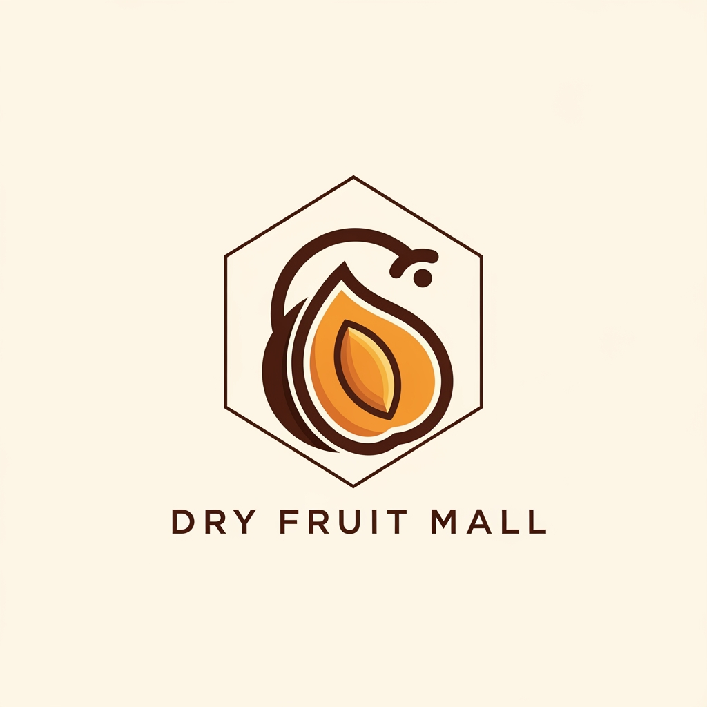 AI Design for "Dry Fruit Mall " A pixel-perfect, purpose-driven logo — every element should mean something, not just decorate.
We are not looking for a stock illustration of a bowl of nuts.
We want a distinctive, ownable mark that can be foil-stamped on gift boxes, embossed on wax seals, used as a favicon, and printed large on storefront signage.
