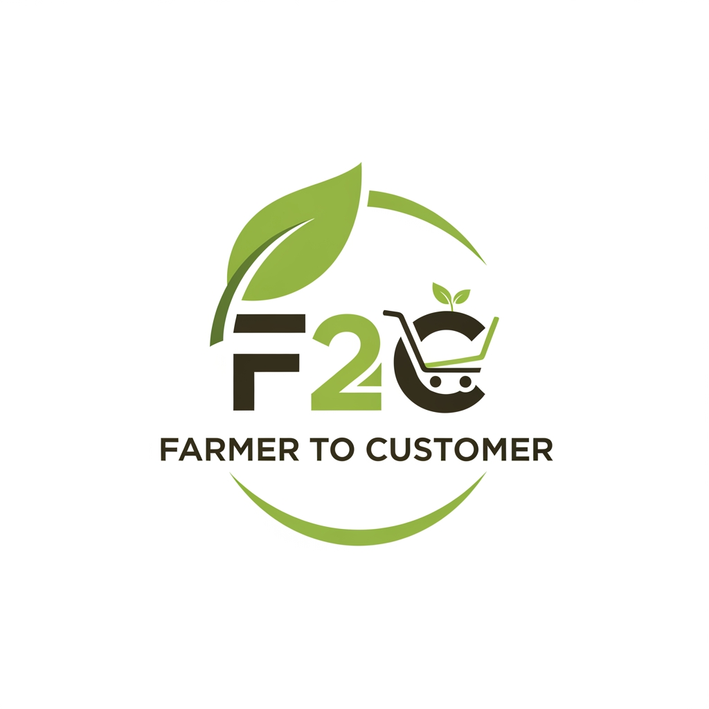 AI Design for CREAT A LOGO FOR FARMER TO COSTEMER  AS F2C