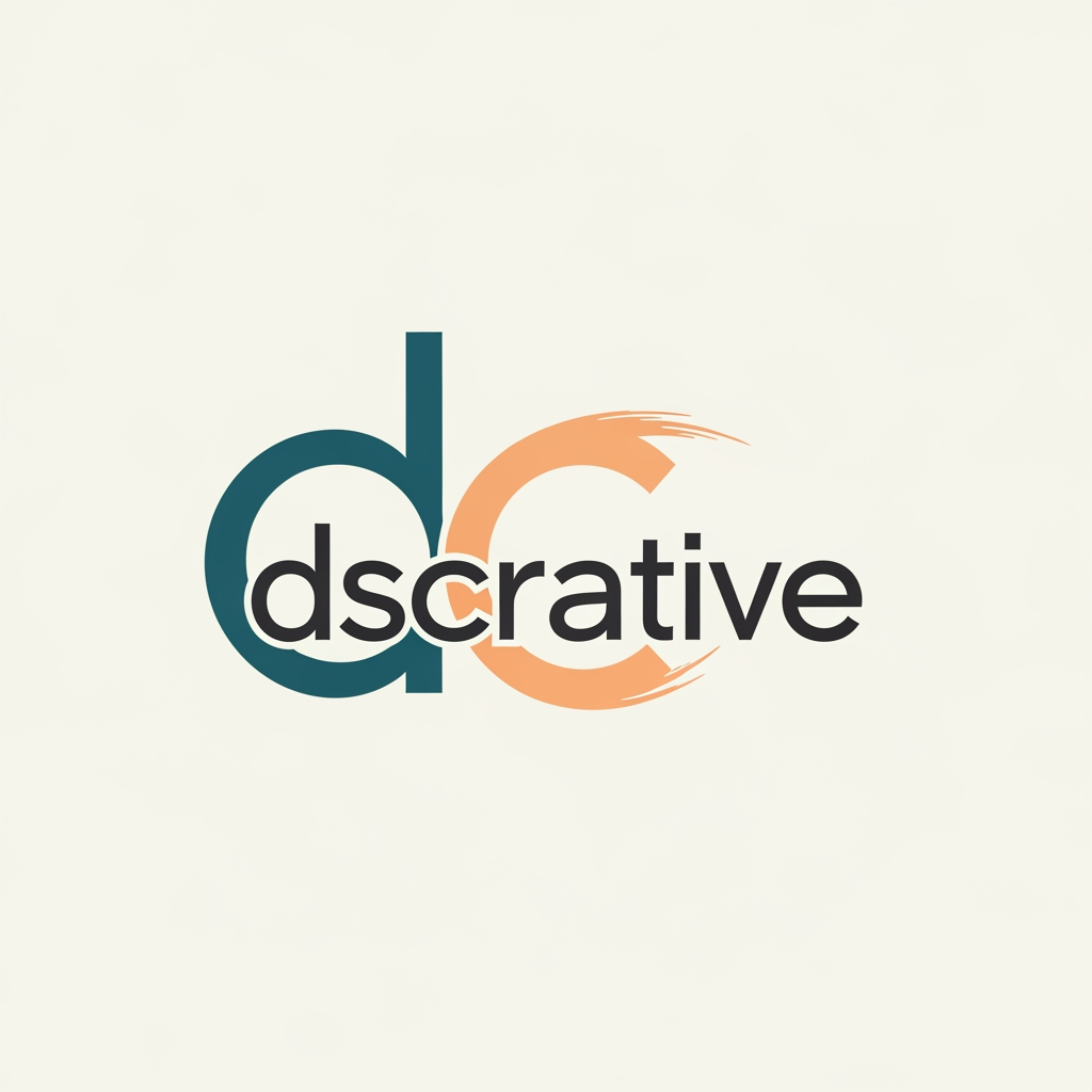 AI Design for dscrative logo generate