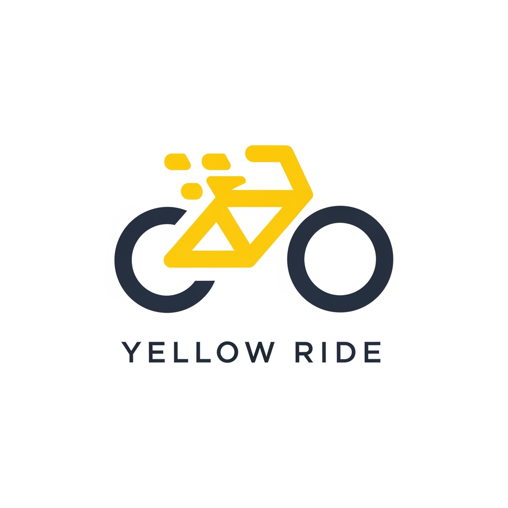 AI Design for Flat vector logo design for a bike-taxi ride-hailing brand called "Yellow Ride", 
minimalist icon-based mark, clean geometric shapes, professional startup branding style 
similar to Rapido/Ola/Uber logo language, bold single-weight lineart, 
2-color palette only (yellow #FFC107 and dark charcoal #2C3440), 
flat design with no gradients, no drop shadows, no 3D effects, no glow, 
perfectly symmetrical vector shapes, sharp clean edges, simple negative space concept, 
icon should abstractly represent motion/speed/road/wheel, 
modern sans-serif logotype below the icon, wordmark "Yellow Ride", 
centered composition, white background, isolated logo, 
style: corporate brand identity, Behance logo design portfolio style, 
flat 2D vector illustration, --no realistic textures, no photorealism, no mockup, no shading noise

Extra tips jo AI-look kam karenge:

"Flat vector" aur "no gradient, no shadow, no 3D" explicitly likhna — yeh sabse zyada farak dalta hai, kyunki AI models default mein soft shading daal dete hain.
2 colors se zyada mat rakho — professional logos usually 1-2 colors mein hi hote hain (Rapido bhi yellow-black hi use karta hai).
Generate karne ke baad, Illustrator/Figma/Canva mein vector trace karke haath se clean karo — curves ko perfect symmetrical banao, stray anchor points hatao. Yeh step sabse zaroori hai kyunki raw AI output kabhi bhi 100% production-ready nahi hota.
Agar possible ho, ek real designer se 1-2 ghante ka finishing pass karwa lo — thoda investment se logo genuinely "hand-made professional" lagega, na ki AI draft.