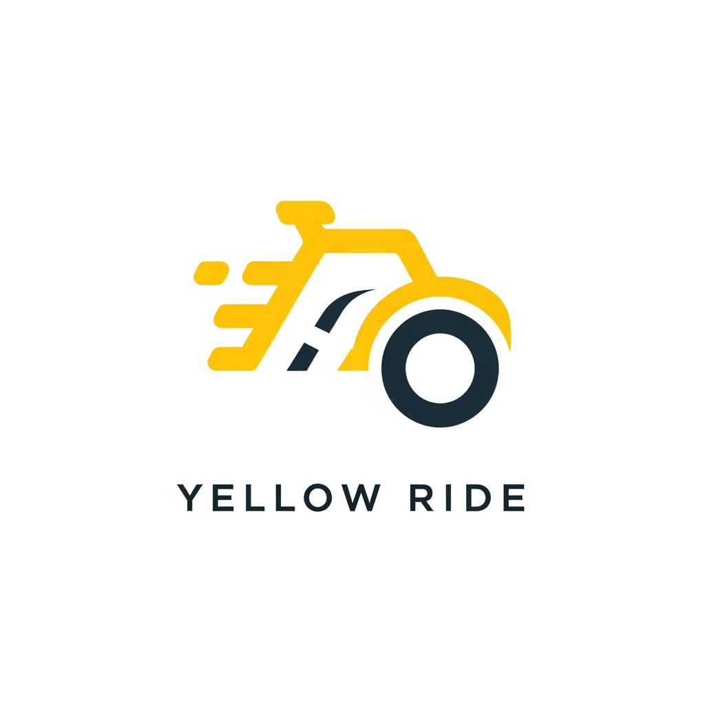 AI Design for Flat vector logo design for a bike-taxi ride-hailing brand called "Yellow Ride", 
minimalist icon-based mark, clean geometric shapes, professional startup branding style 
similar to Rapido/Ola/Uber logo language, bold single-weight lineart, 
2-color palette only (yellow #FFC107 and dark charcoal #2C3440), 
flat design with no gradients, no drop shadows, no 3D effects, no glow, 
perfectly symmetrical vector shapes, sharp clean edges, simple negative space concept, 
icon should abstractly represent motion/speed/road/wheel, 
modern sans-serif logotype below the icon, wordmark "Yellow Ride", 
centered composition, white background, isolated logo, 
style: corporate brand identity, Behance logo design portfolio style, 
flat 2D vector illustration, --no realistic textures, no photorealism, no mockup, no shading noise

Extra tips jo AI-look kam karenge:

"Flat vector" aur "no gradient, no shadow, no 3D" explicitly likhna — yeh sabse zyada farak dalta hai, kyunki AI models default mein soft shading daal dete hain.
2 colors se zyada mat rakho — professional logos usually 1-2 colors mein hi hote hain (Rapido bhi yellow-black hi use karta hai).
Generate karne ke baad, Illustrator/Figma/Canva mein vector trace karke haath se clean karo — curves ko perfect symmetrical banao, stray anchor points hatao. Yeh step sabse zaroori hai kyunki raw AI output kabhi bhi 100% production-ready nahi hota.
Agar possible ho, ek real designer se 1-2 ghante ka finishing pass karwa lo — thoda investment se logo genuinely "hand-made professional" lagega, na ki AI draft.