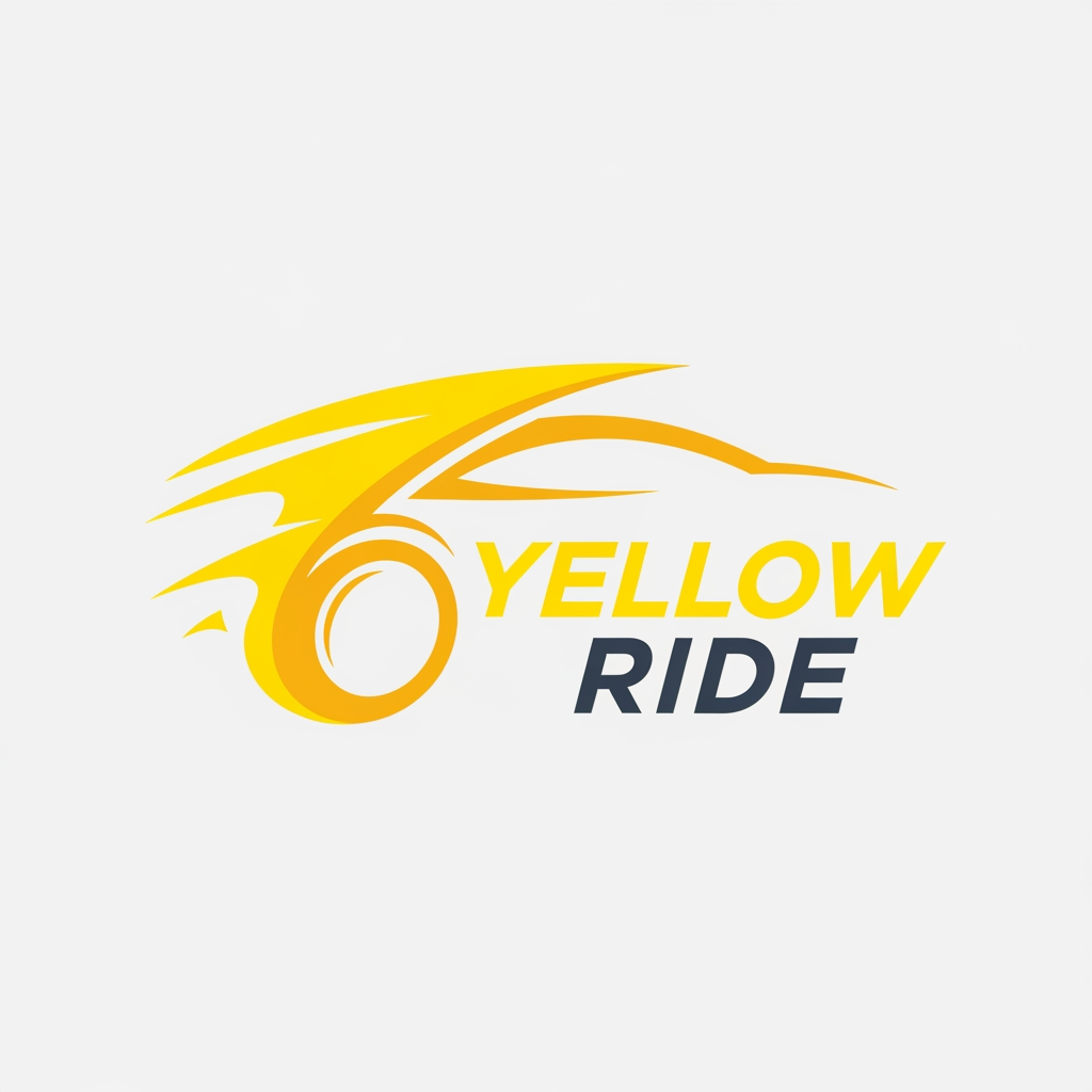 AI Design for apne mn se tum yellow Ride ka logo banao
