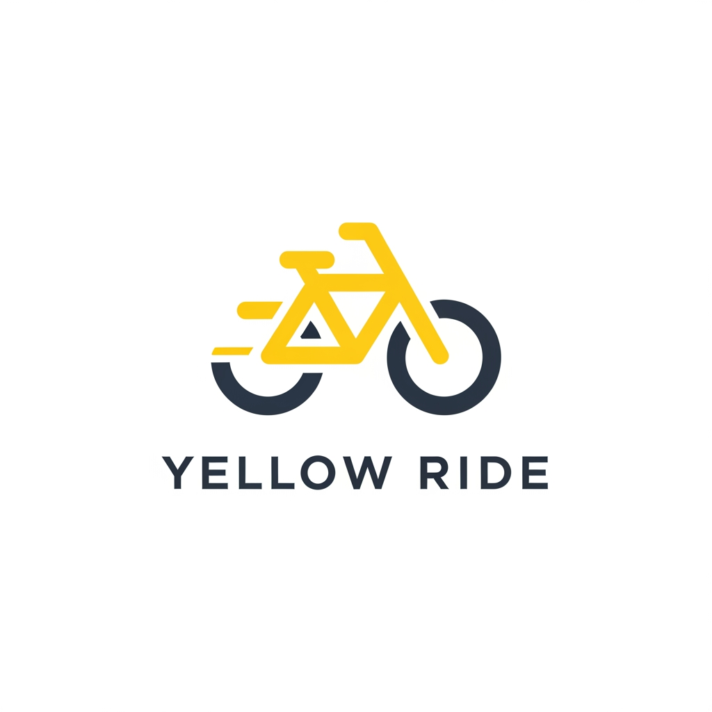 AI Design for Flat vector logo design for a bike-taxi ride-hailing brand called "Yellow Ride", 
minimalist icon-based mark, clean geometric shapes, professional startup branding style 
similar to Rapido/Ola/Uber logo language, bold single-weight lineart, 
2-color palette only (yellow #FFC107 and dark charcoal #2C3440), 
flat design with no gradients, no drop shadows, no 3D effects, no glow, 
perfectly symmetrical vector shapes, sharp clean edges, simple negative space concept, 
icon should abstractly represent motion/speed/road/wheel, 
modern sans-serif logotype below the icon, wordmark "Yellow Ride", 
centered composition, white background, isolated logo, 
style: corporate brand identity, Behance logo design portfolio style, 
flat 2D vector illustration, --no realistic textures, no photorealism, no mockup, no shading noise

Extra tips jo AI-look kam karenge:

"Flat vector" aur "no gradient, no shadow, no 3D" explicitly likhna — yeh sabse zyada farak dalta hai, kyunki AI models default mein soft shading daal dete hain.
2 colors se zyada mat rakho — professional logos usually 1-2 colors mein hi hote hain (Rapido bhi yellow-black hi use karta hai).
Generate karne ke baad, Illustrator/Figma/Canva mein vector trace karke haath se clean karo — curves ko perfect symmetrical banao, stray anchor points hatao. Yeh step sabse zaroori hai kyunki raw AI output kabhi bhi 100% production-ready nahi hota.
Agar possible ho, ek real designer se 1-2 ghante ka finishing pass karwa lo — thoda investment se logo genuinely "hand-made professional" lagega, na ki AI draft.