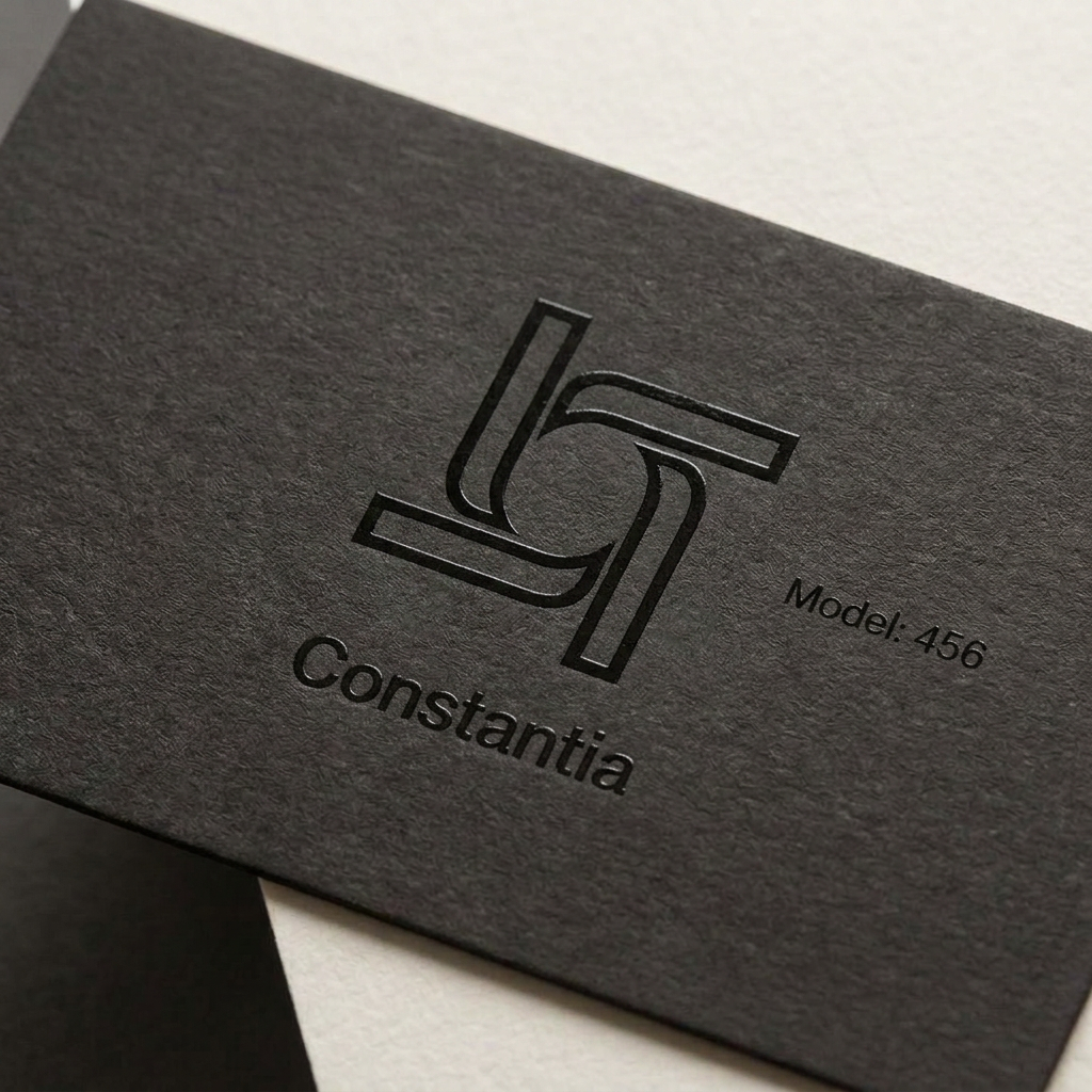 AI Design for A minimalist, modern logo design featuring a clean and elegant icon inspired by {{product:456}}. Use a balanced geometric composition, bold lines, and a sophisticated monochromatic color palette on a solid background, focusing on high-end brand simplicity and vector-style clarity.