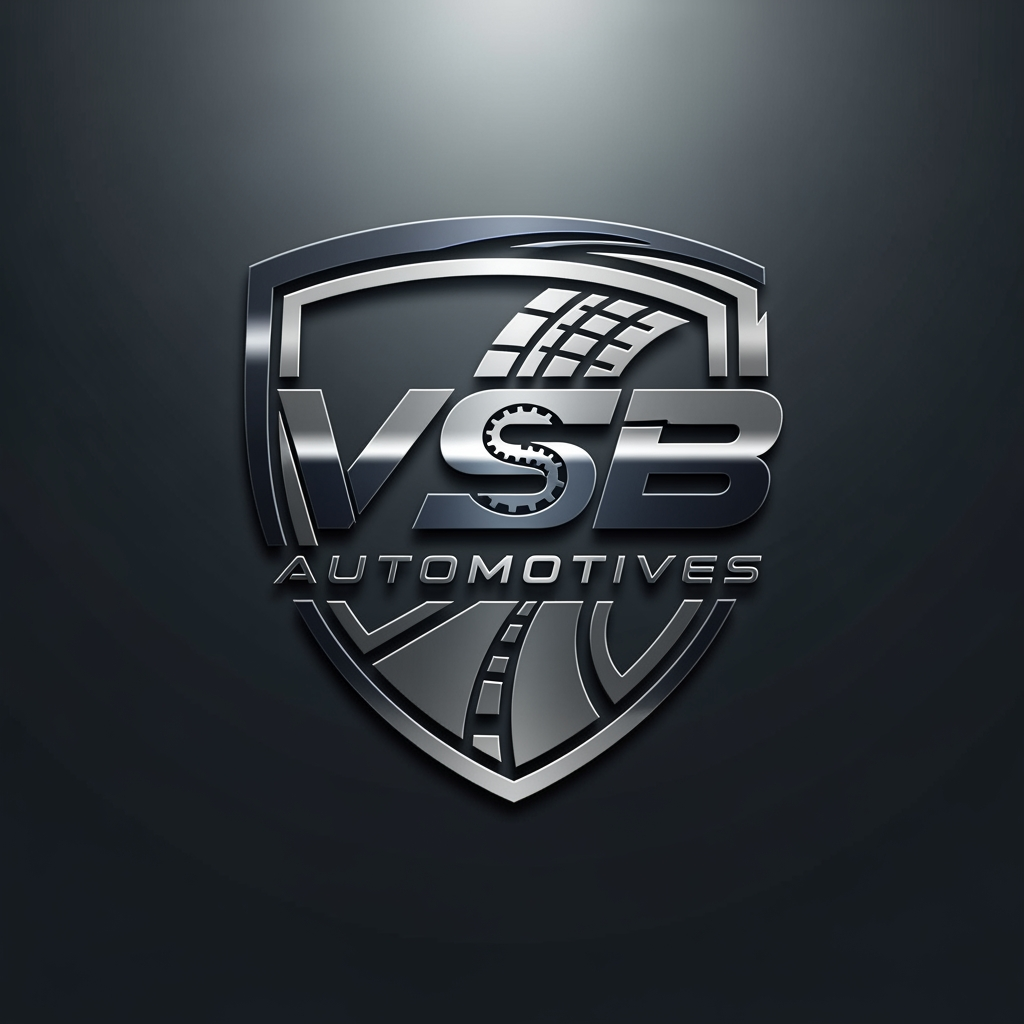 AI Design for i have my automotives business which is known as vsb automotives please provide me ideas for making logo of "VSB automotives"