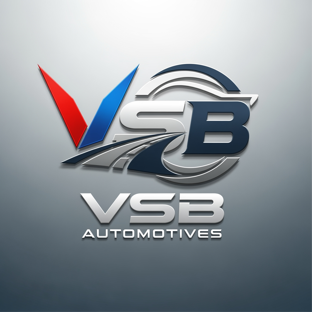 AI Design for i have my automotives business which is known as vsb automotives please provide me ideas for making logo of "VSB automotives"