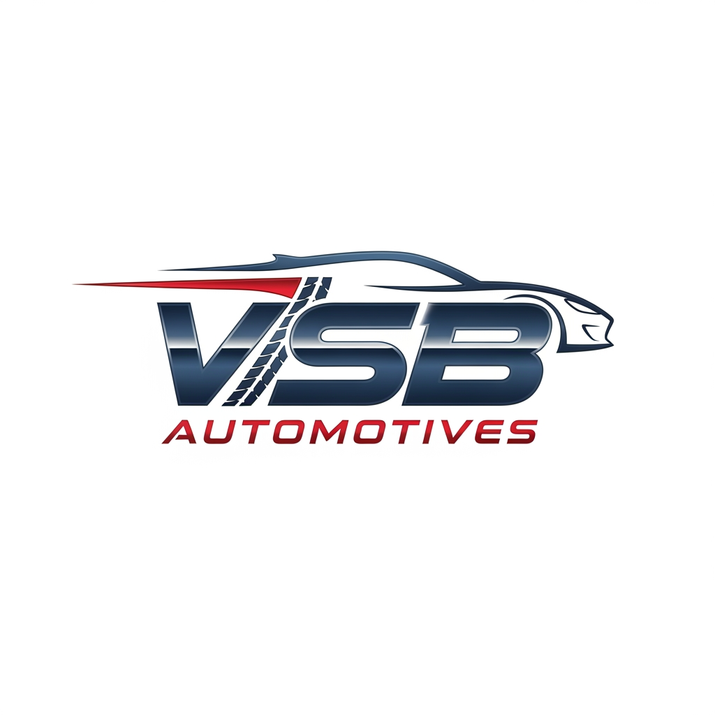 AI Design for i have my automotives business which is known as vsb automotives please provide me ideas for making logo of "VSB automotives"