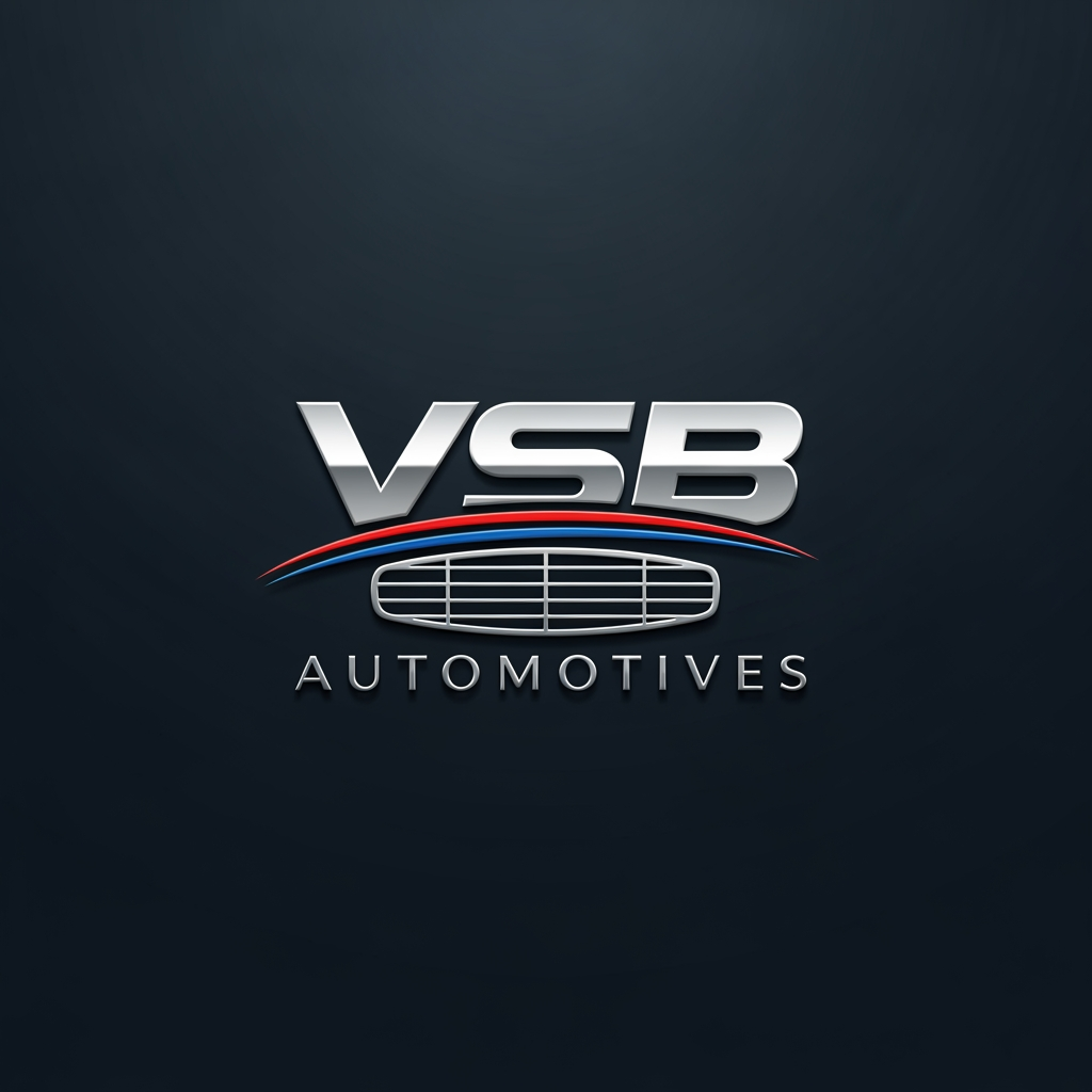 AI Design for i have my automotives business which is known as vsb automotives please provide me ideas for making logo of "VSB automotives"