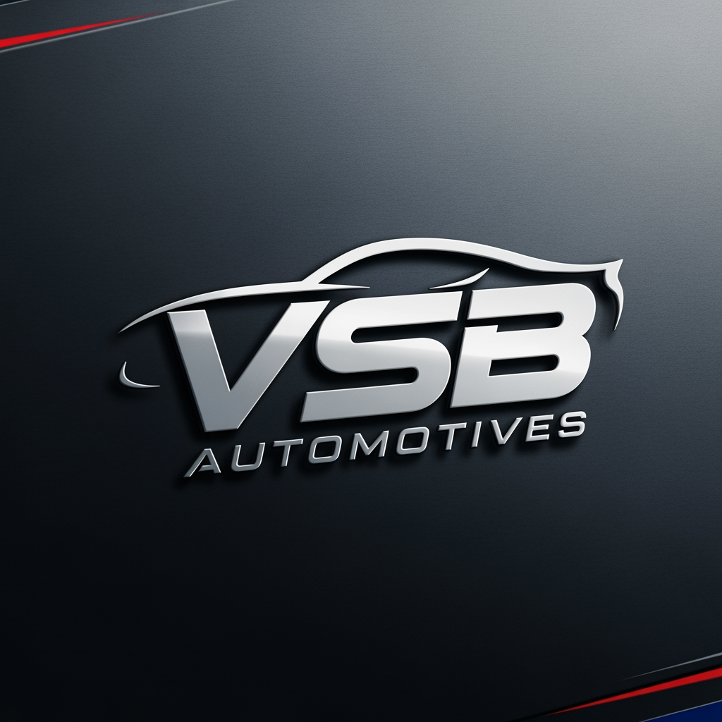 AI Design for i have my automotives business which is known as vsb automotives please provide me ideas for making logo of "VSB automotives"