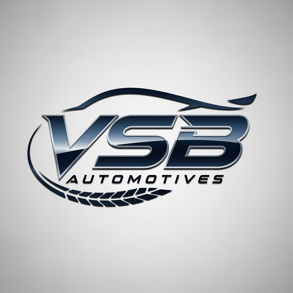AI Design for i have my automotives business which is known as vsb automotives please provide me ideas for making logo of "VSB automotives"