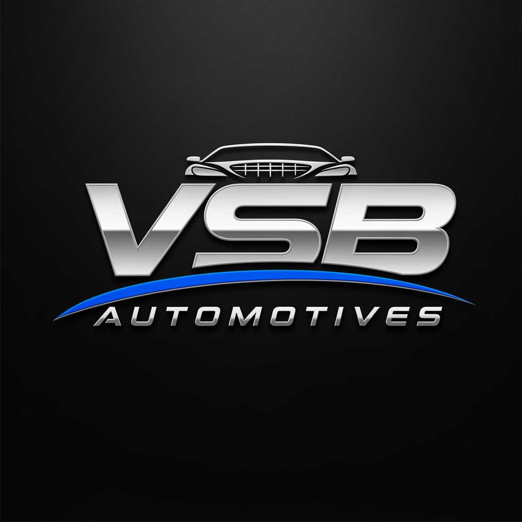 AI Design for i have my automotives business which is known as vsb automotives please provide me ideas for making logo of "VSB automotives"