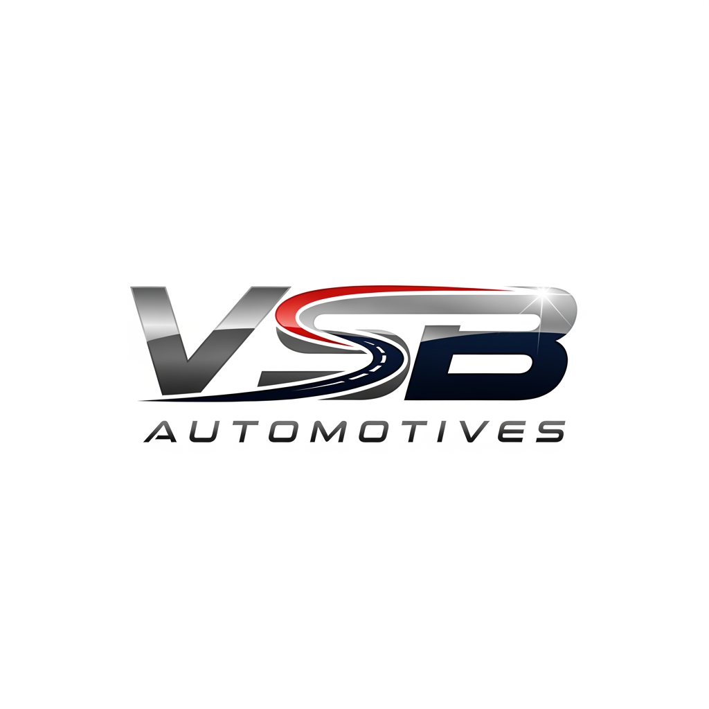 AI Design for i have my automotives business which is known as vsb automotives please provide me ideas for making logo of "VSB automotives"