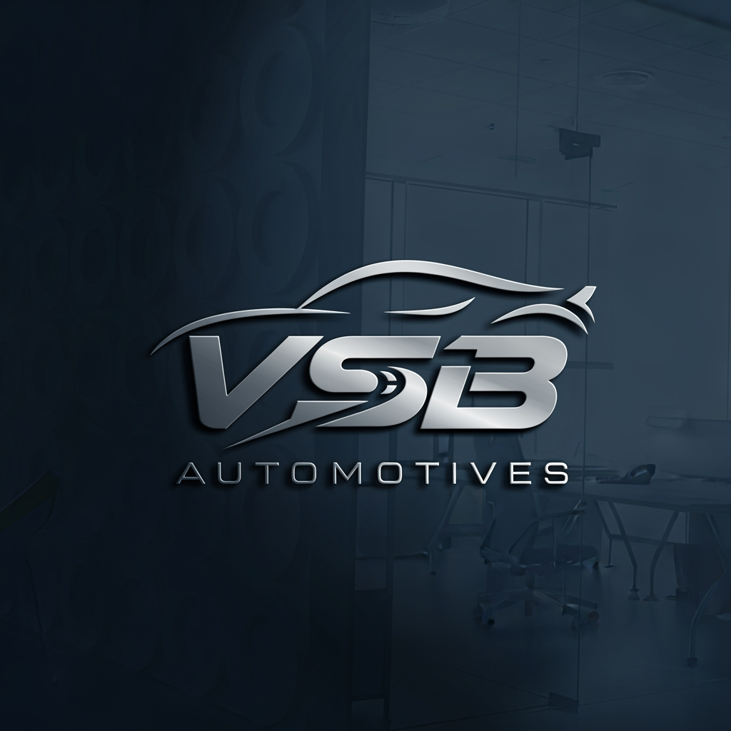 AI Design for i have my automotives business which is known as vsb automotives please provide me ideas for making logo of "VSB automotives"