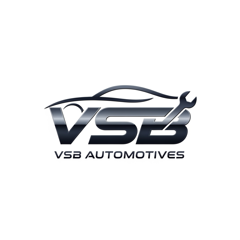 AI Design for i have my automotives business which is known as vsb automotives please provide me ideas for making logo of "VSB automotives"