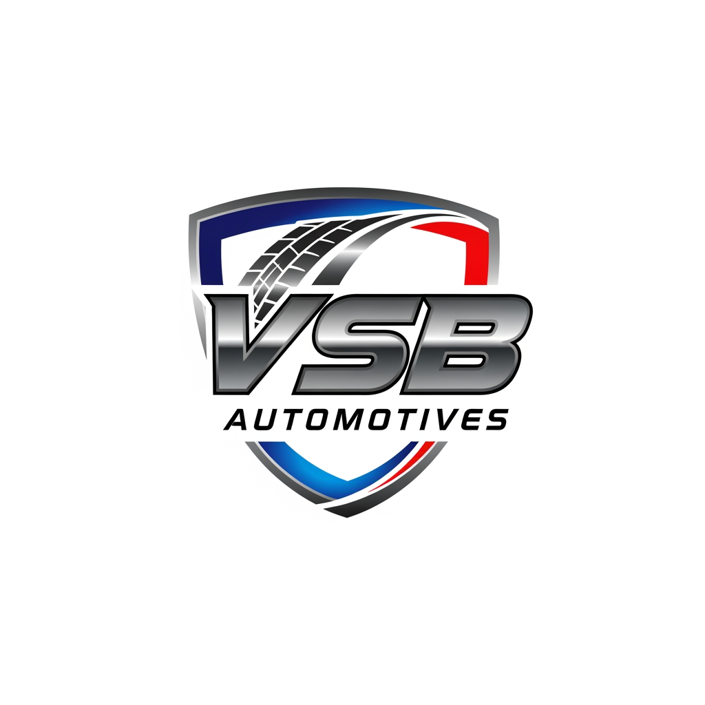 AI Design for i have my automotives business which is known as vsb automotives please provide me ideas for making logo of "VSB automotives"