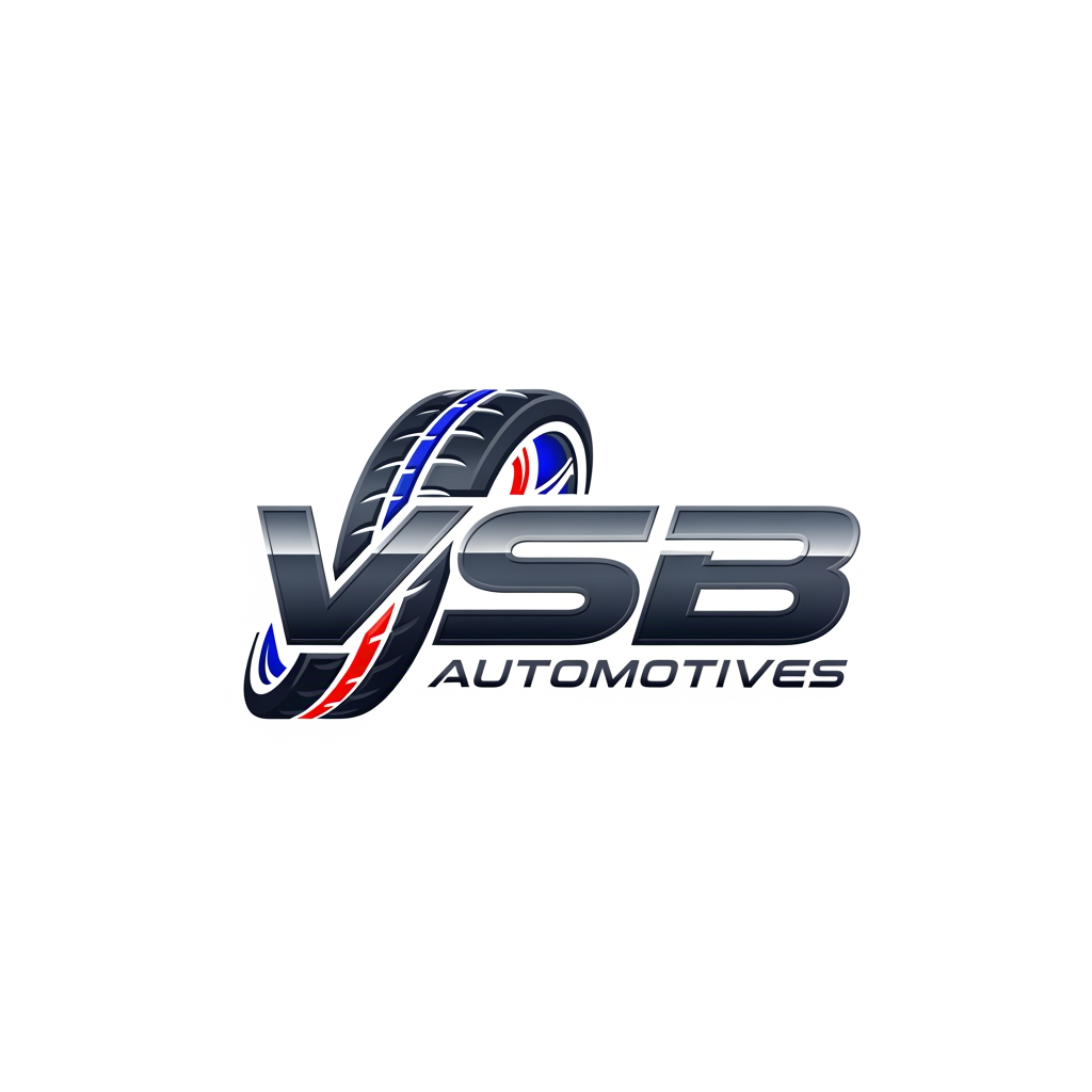 AI Design for i have my automotives business which is known as vsb automotives please provide me ideas for making logo of "VSB automotives"