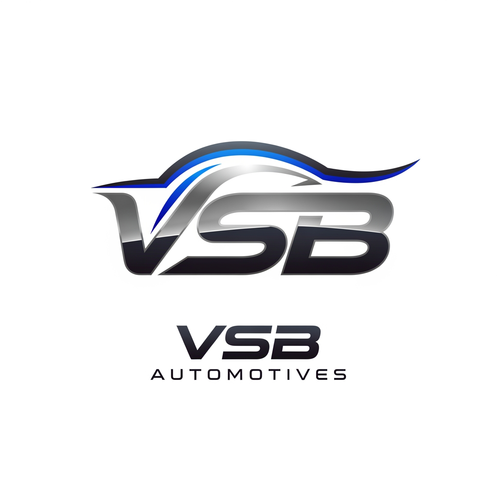 AI Design for i have my automotives business which is known as vsb automotives please provide me ideas for making logo of "VSB automotives"